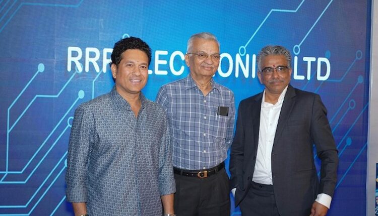 Sachin Tendulkar-Backed Start-up RRP Electronics to Invest ₹5,000 Cr in ...