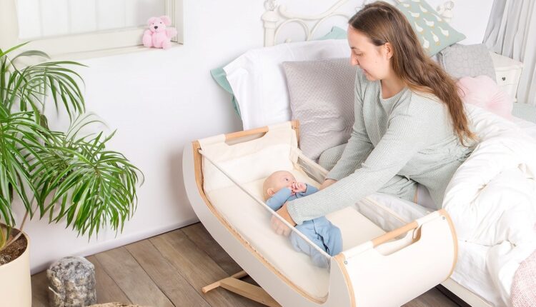sustainable bedside crib