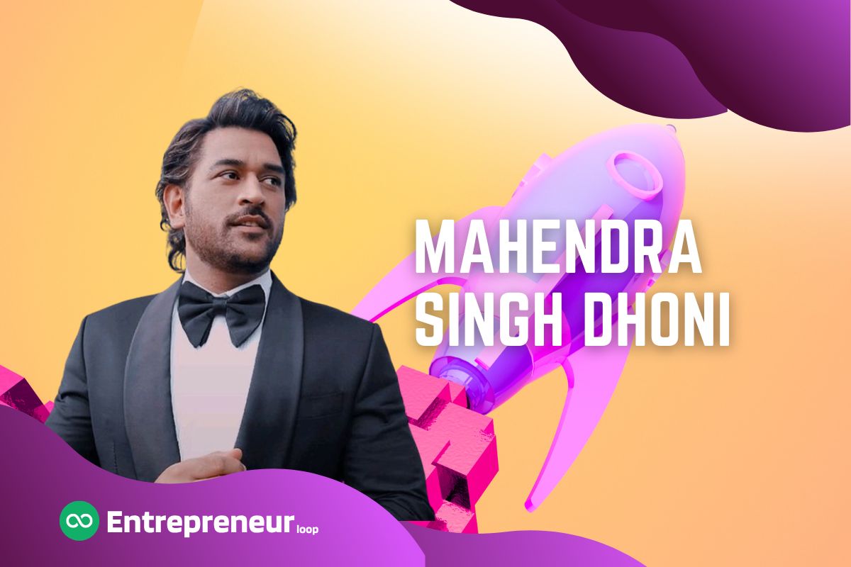 Mahendra Singh Dhoni Startup Entrepreneur