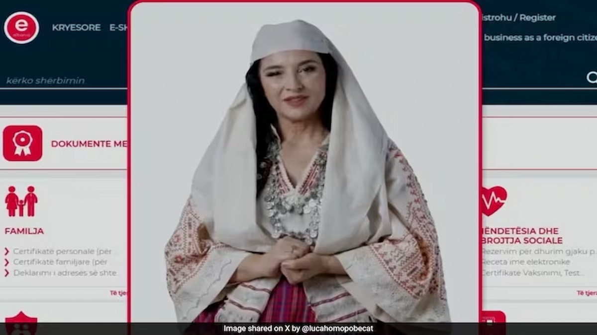 Diella AI minister Albania