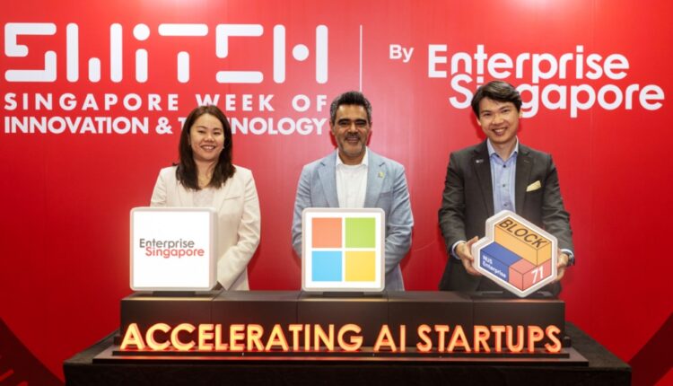 Singapore AI partnership microsoft
