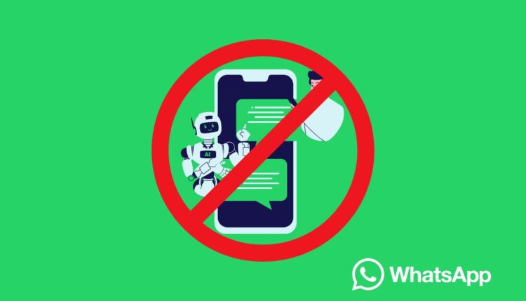 WhatsApp chatbot ban