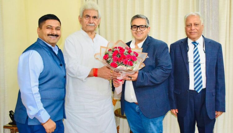 RVS iGlobal Meets J&K Lieutenant Governor for IT Operations