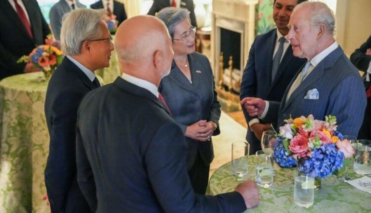 King Charles meets us tech CEOs